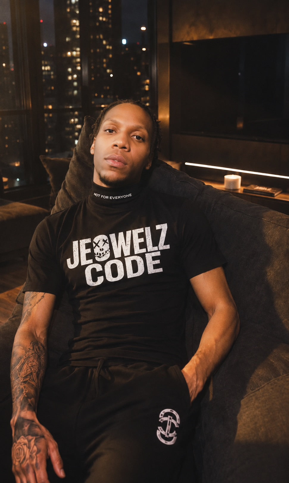 JEWELZ CODE SIGNATURE TEE