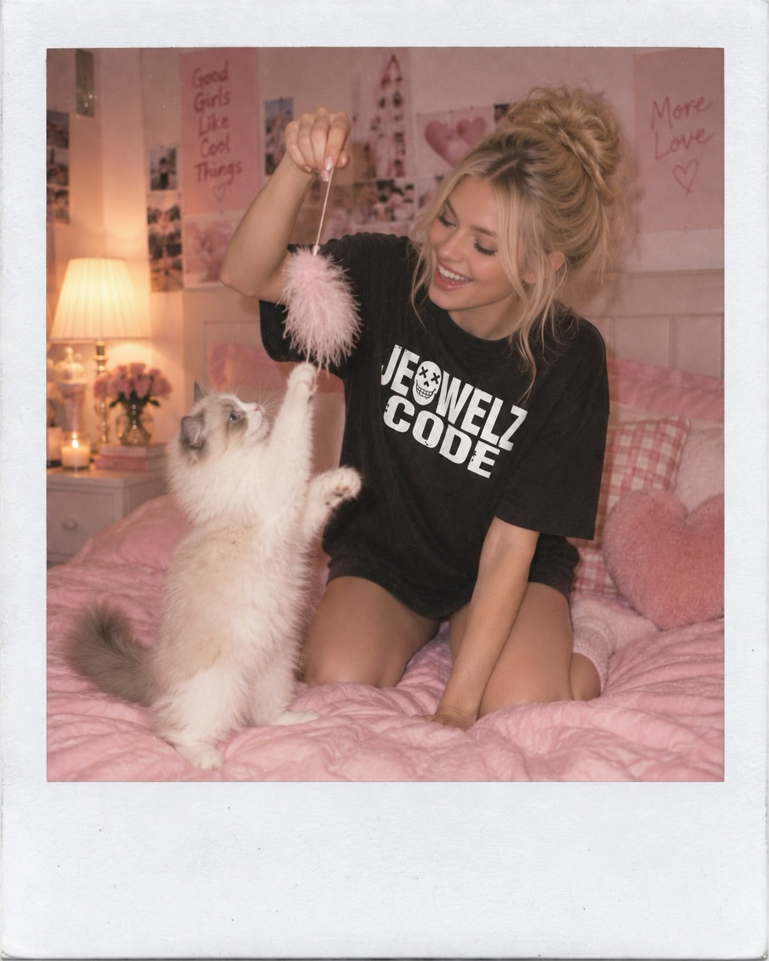 JEWELZ CODE SIGNATURE TEE