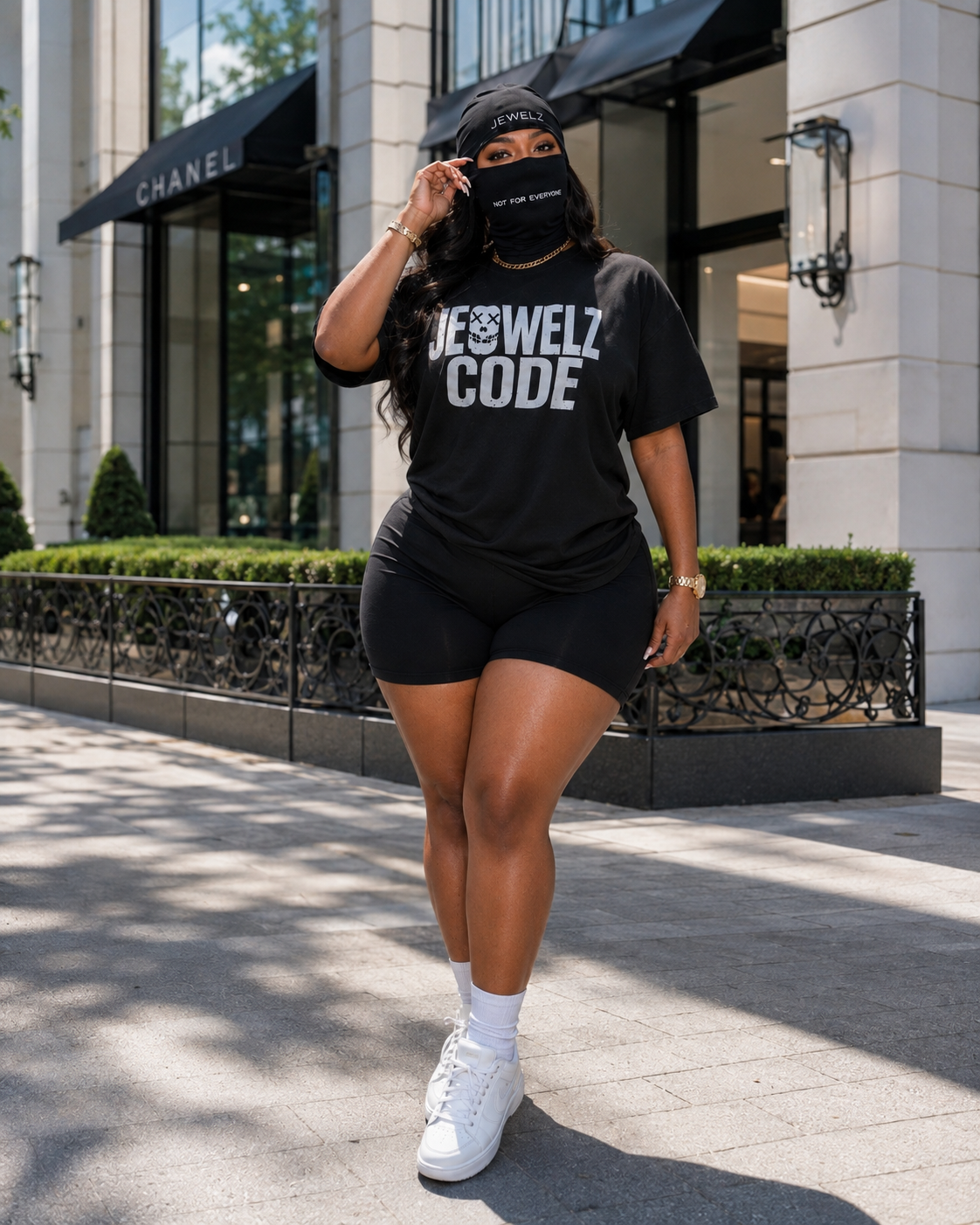 JEWELZ CODE SIGNATURE TEE